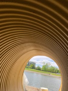 Pipe with Spraywall application